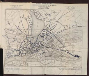 Stadt-Wasserkunst, entworfen & ausgeführt von W. Lindley in den Jahren 1844-1861. Fortgesetzt bis 1863.