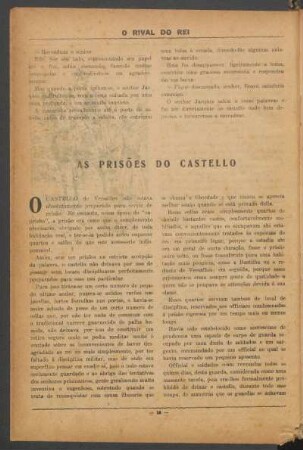As prisões do Castello