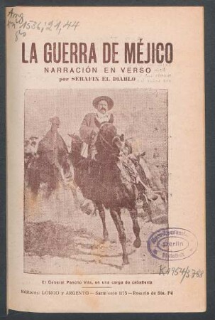 La guerra de Méjico : narración en verso