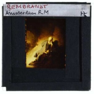 Rembrandt, Jeremias beklagt die Zerstörung Jerusalems