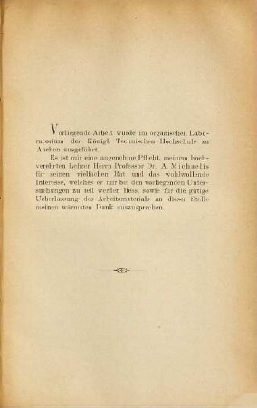 Ueber einige aromatische Verbindungen mit anorganischen Radicalen