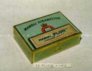 Blechdose für 50 "Manoli Cigarettes 'Flott'"