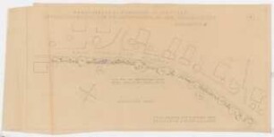 Gartenanlagen und Gärten Wohngebiet Burgfeld, Neviges: Grünstreifen an der Emil- Schniewindstr.: Bepflanzungsplan 1:200