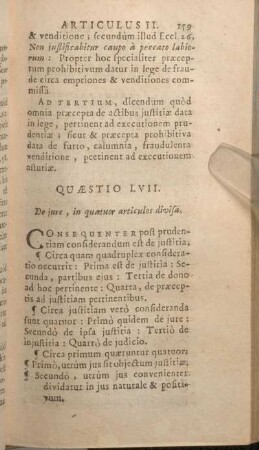 Quaestio LVII. De jure, in quatuor articulos divisa.