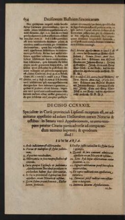 Decisio CCXXXIX.