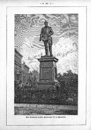 Das Denkmal Kaiser Friedrichs III. in Spandau