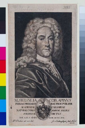 Porträt Siegmund Jacob Apin