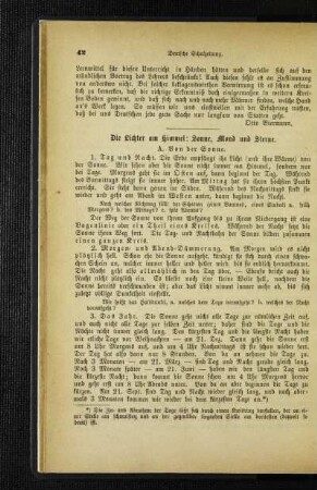 ¬Die¬ Lichter am Himmel: Sonne, Mond und Sterne