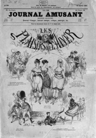 Le Journal amusant : journal illustré, journal d'images, journal comique, critique, satirique, etc. 1869 = Jg. 22, Nr. 683 - 691