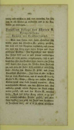 Heraklius besiegt den Khosru II