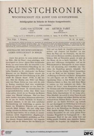 Heft 23 (24. April 1890)