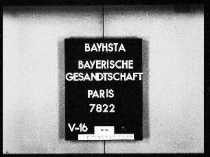 Spegel, Kreszenz, Kellnerin in München, gegen Wolf, Karl, Tischler in Paris