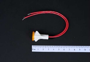 Glimmlampe mit Kabel