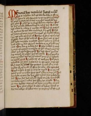 Memoriam fecit mirabilium …