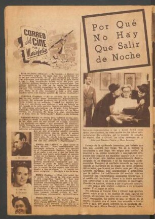 Por qué no hay que salir de noche