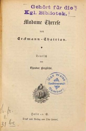 Madame Therese