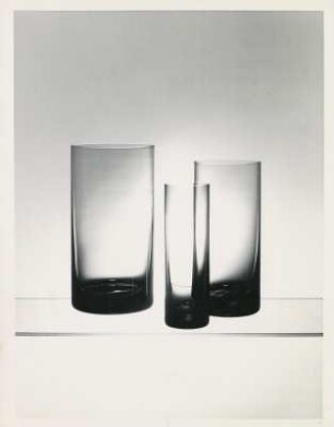 Zylindrische Glasvasen "LSW601", "LSW602" und "LSW 603" von Ronald Stennett-Willson