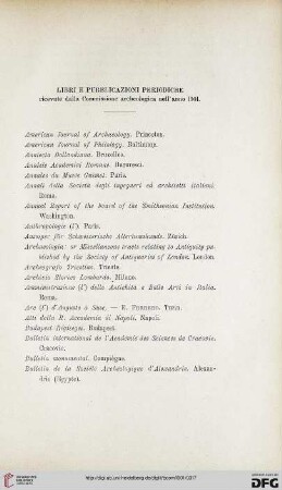 Libri e pubblicazioni periodiche