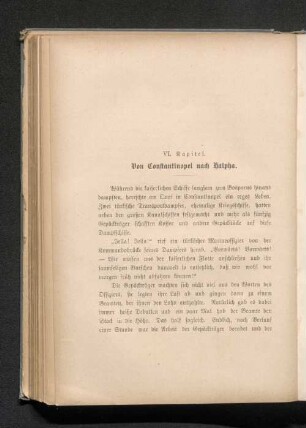 VI. Kapitel. Von Constantinopel nach Haipha.
