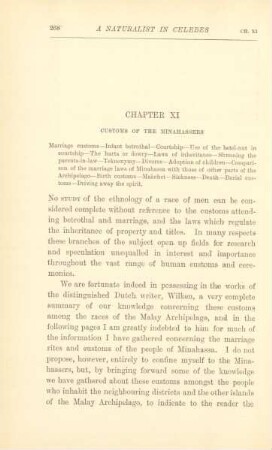 Chapter XI. Customs of the Minahassers