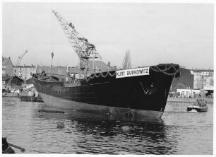 Stapellauf Tonnenleger "Kurt Burkowitz" Jadewerft Wilhelmshaven