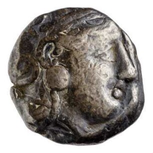 Münze, Tetradrachme, 393 - 200 v. Chr.