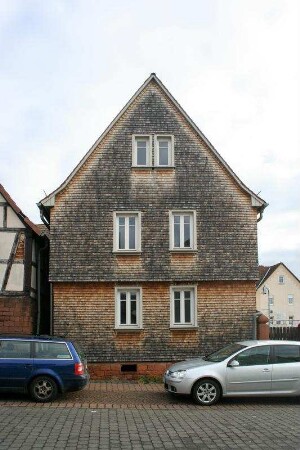 Fachwerkwohnhaus; Altenstadt, Kirchgasse 1