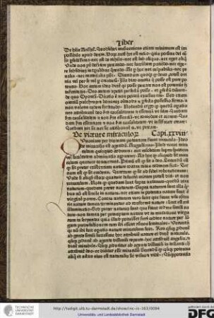 De virtute miraculorum. Capitulum xxviii.