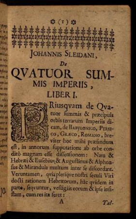 1-121, Liber I.