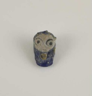 Anhänger aus Glas in Maskenform