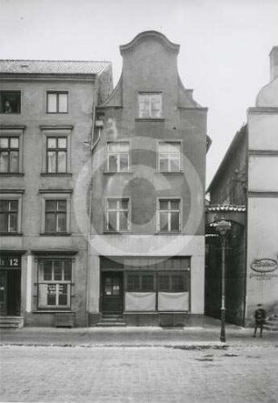 Fassade von Bürgerhaus Wilhelmstraße 11 in Elbing