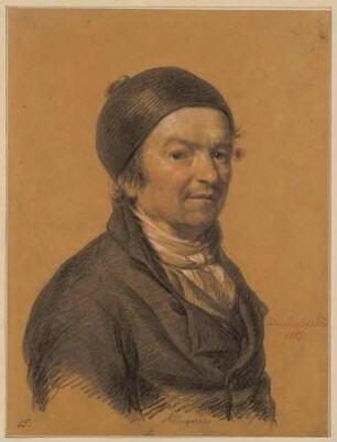 Bildnis Klinger, Johann Gottlob (1756-1815), Maler