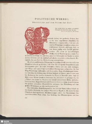 Politische Wirbel