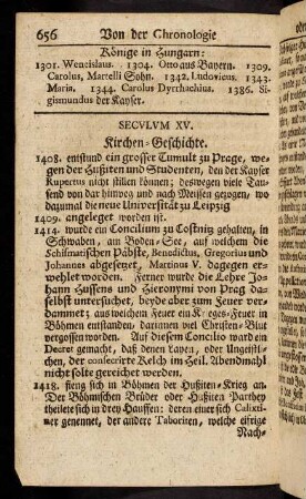 656-672, Seculum XV.