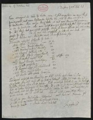 Brief an Aloys Fuchs : 27.07.1836