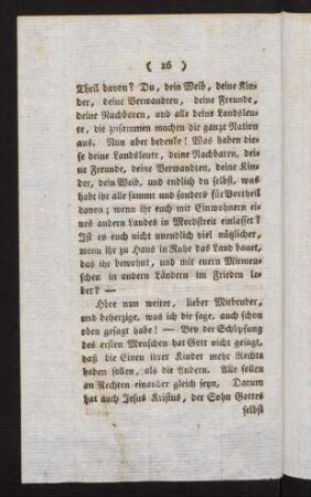 16-29, Höre nun weiter, lieber Mitbruder...