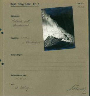 Foto des Geländes östlich von Sondernach (Luftbild)