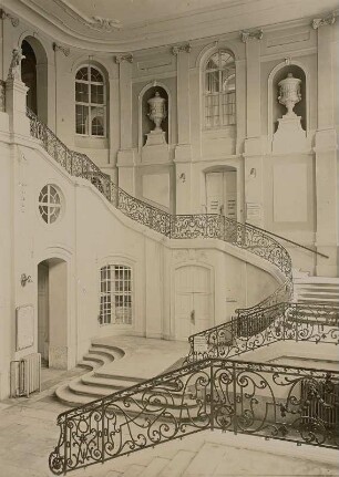 Dresden, Landhaus : Dresden. Landhaus. Inneres, Treppenhaus
