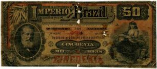 Geldschein, 50.000 Reis, 1889?