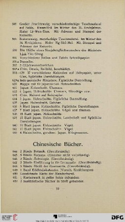 Chinesische Bücher (Nr. 644-655)