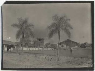 Plaza von Buena Vista bei Santa Cruz