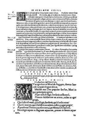 Psalmvs CXIIII.