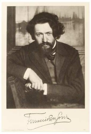 Fotografie Ferruccio Busoni