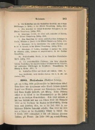 3285. Rosenhayn (Matthias Ludwig)