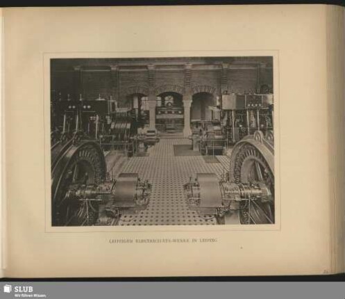 Leipziger Electricitäts-Werke in Leipzig