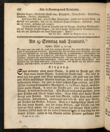 186-194, LI. Am 19. Sonnt. nach Trin.