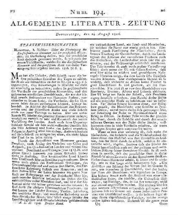 Wagner, S.: Aussichten der Bewohner der Stadt Passau nach dem Eintritte der Kur-Baierschen Regierung. [Passau: Ambrosi] 1803