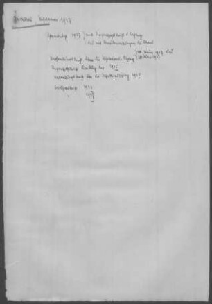 Waldtann: Pfarrbericht 1937 mit Beilagen von 1933 und 1935