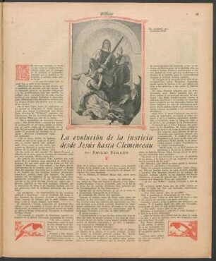 La evolución de la justicia desde Jesús hasta Clemenceau