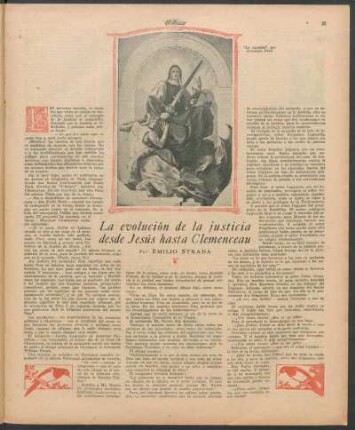 La evolución de la justicia desde Jesús hasta Clemenceau